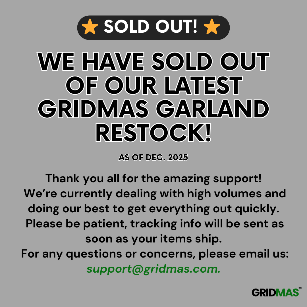 Gridmas™ Cedar Garlands