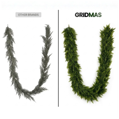 Gridmas™ Cedar Garlands